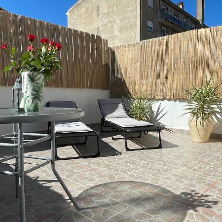 Centre Carcassonne Apartment With Private Sunny Terrace Exterior foto
