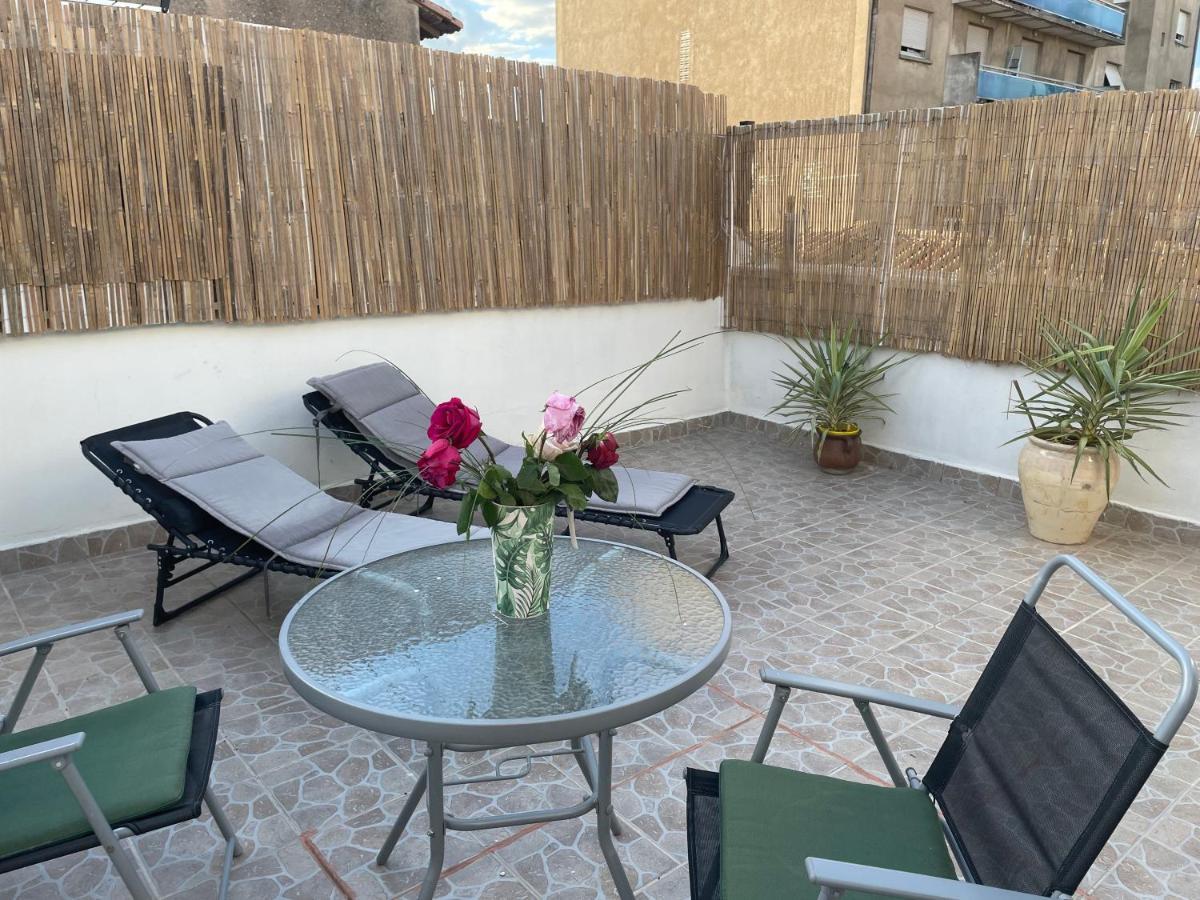 Centre Carcassonne Apartment With Private Sunny Terrace Exterior foto