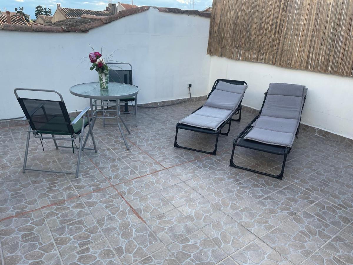 Centre Carcassonne Apartment With Private Sunny Terrace Exterior foto